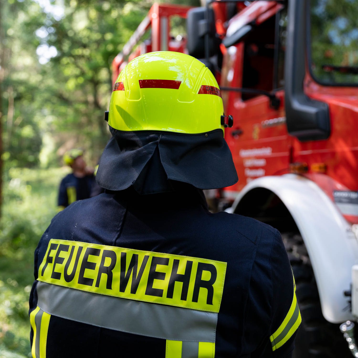 FernWALD on FIRE 2025: Vegetationsbrand-Übung der Feuerwehr Annerod mit internationaler Beteiligung
